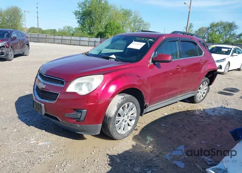 2010 Chevrolet Equinox Lt from USA, damaged, VIN 2CNFLEEY9A6239709